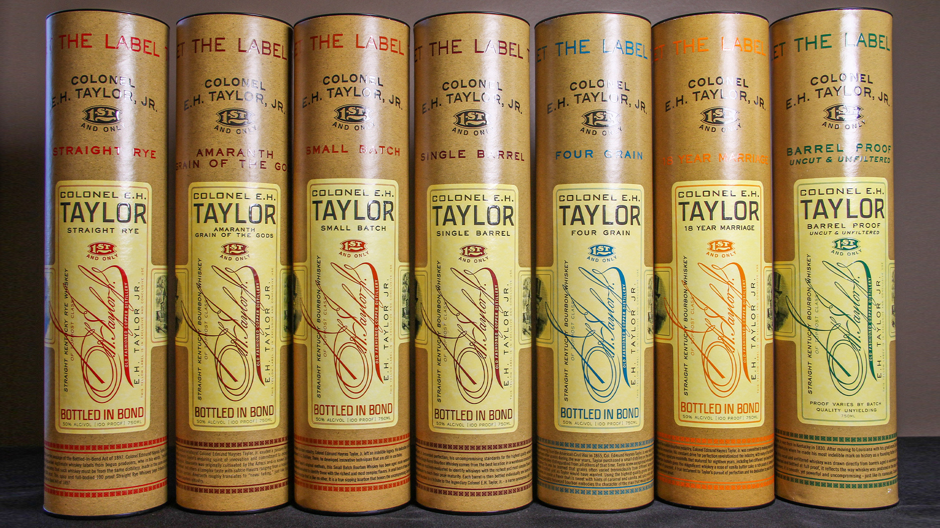 E.H. Taylor Collection Canisters